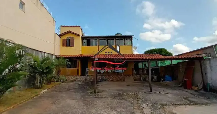 Casa duplex para locação - 6 quartos, 2 banheiros, 2 vagas - santa marta, ribeirão das neves/mg