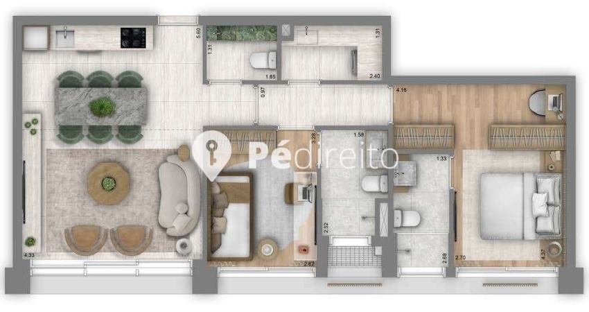 Apartamento com 2 quartos à venda na Leopoldo Couto Magalhães Júnior, 356, Itaim Bibi, São Paulo