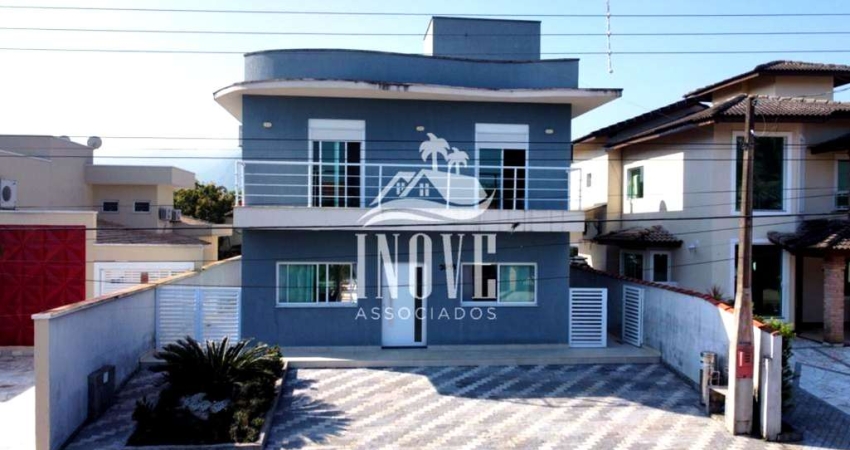 Ótimo sobrado 348m² à venda com 6 dormitórios sendo 2 suítes no Morada da Praia