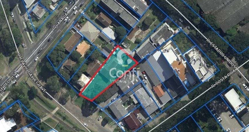 Terreno à estrutural à venda, 1036 m²- Bacacheri - Curitiba/PR