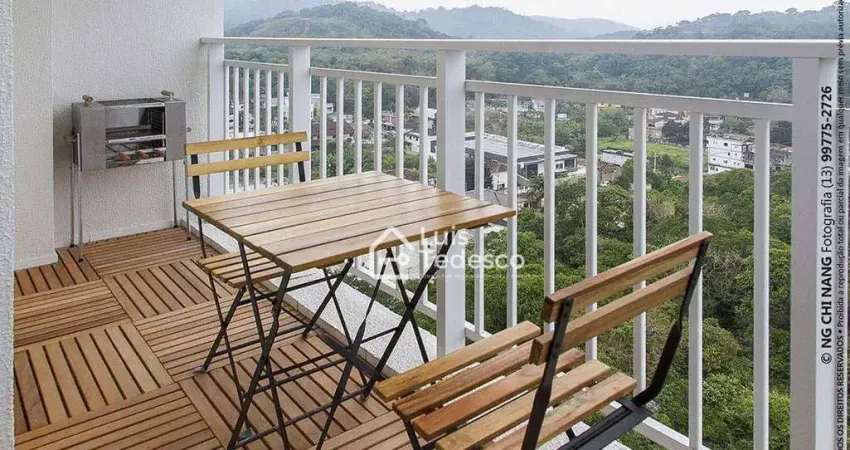 Apartamento com 2 dormitórios à venda, 54 m² por R$ 360.000,00 - Morro de Nova Cintra - Santos/SP