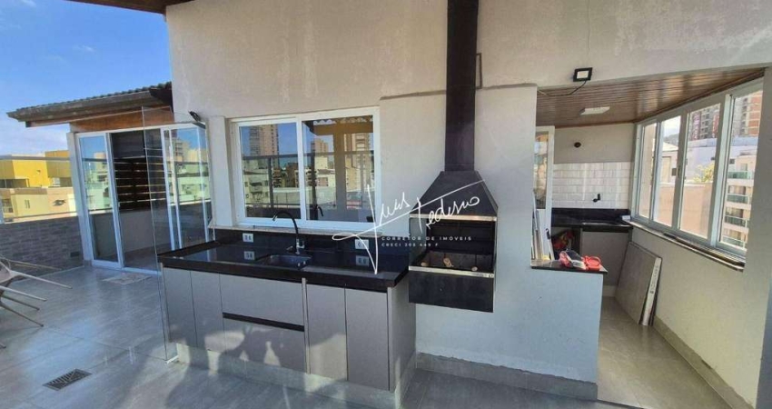Cobertura com 3 dormitórios à venda, 129 m² por R$ 600.000 - Jardim Belmar - Guarujá/SP