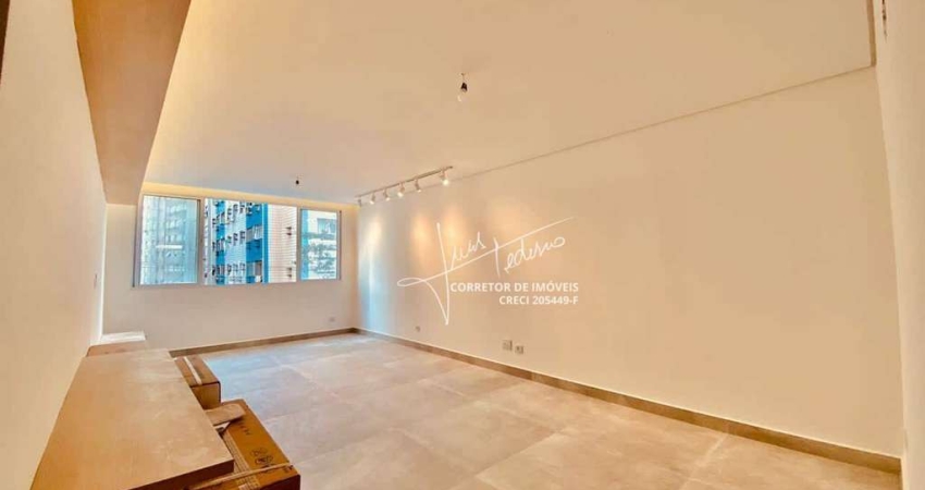 Apartamento com 3 dormitórios, 127 m² - venda por R$ 1.350.000 ou aluguel por R$ 9.374/mês - Gonzaga - Santos/SP