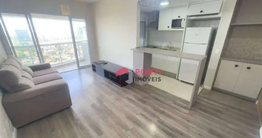 Apartamento com 1 dormitório para alugar, 50 m² por R$ 6.000,00/mês - Melville Empresarial II - Barueri/SP