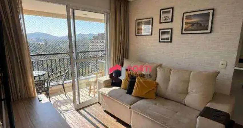 Apartamento com 2 dormitórios para alugar, 60 m² por R$ 5.775,00/mês - Melville Empresarial II - Barueri/SP