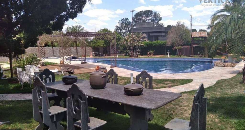 Chácara com 4 dormitórios à venda, 1400 m² por R$ 2.500.000 - Monte Carlo - Guapiaçu/SP
