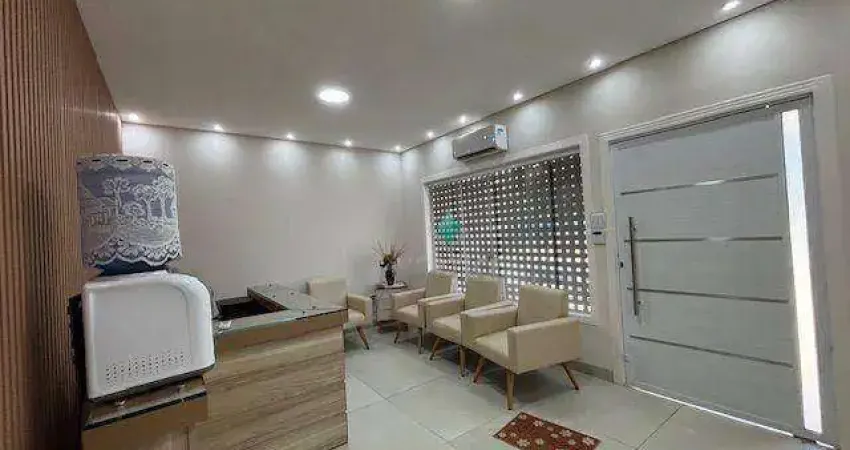 Lindo imóvel comercial - Área Médica - Esquina - 7 sala e Recepção - Acabamento de 1ª
