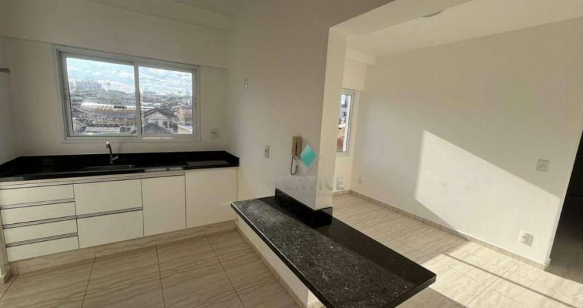 Apartamento com 1 dormitório para alugar, 48 m² por R$ 1.653,78/mês - Boa Vista - São José do Rio Preto/SP