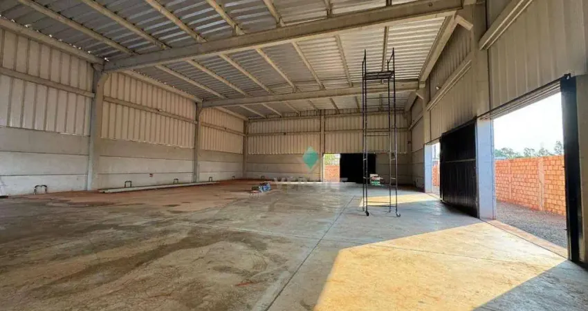 Barracão para alugar, 740 m² por r$ 20.000/mês - distrito industrial doutor carlos arnaldo e silva - são josé do rio preto/sp