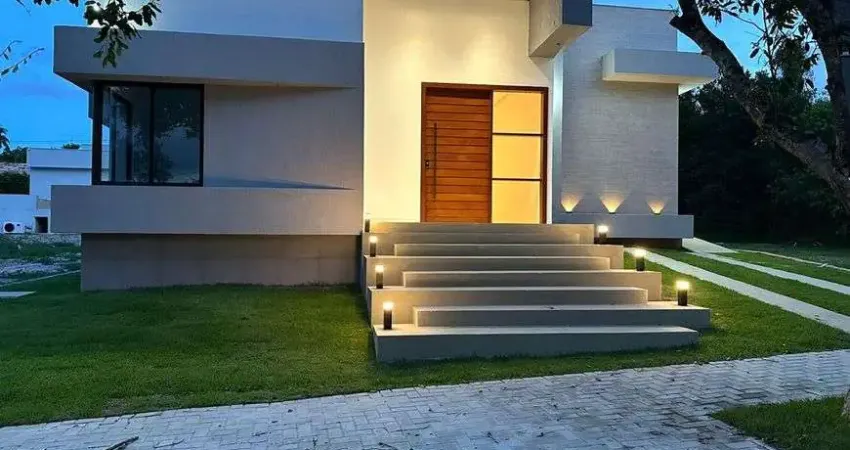 Casa nova em condomínio, Gravatá, 4 suítes, piscina privativa, área de lazer...