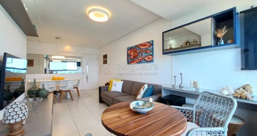 Excelente apartamento à beira mar e com área útil de 82 m²