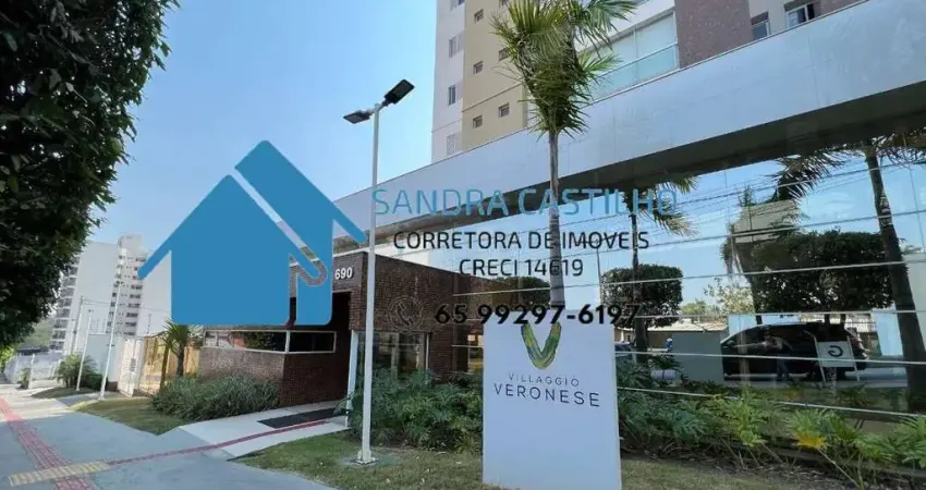 ED Villagio Veronese Ap 98m² 3 suites sacada Gourmet c/Cortina de Vidro