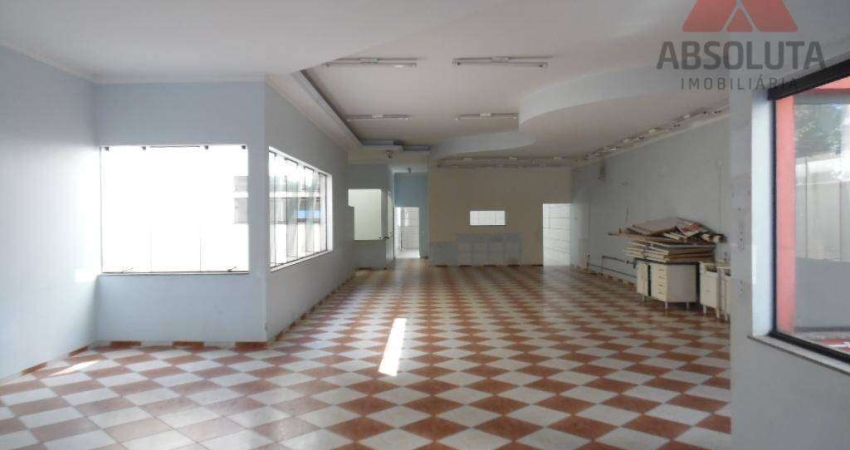 Salão para alugar, 615 m² por R$ 8.000/mês - Vila Santa Catarina - Americana/SP