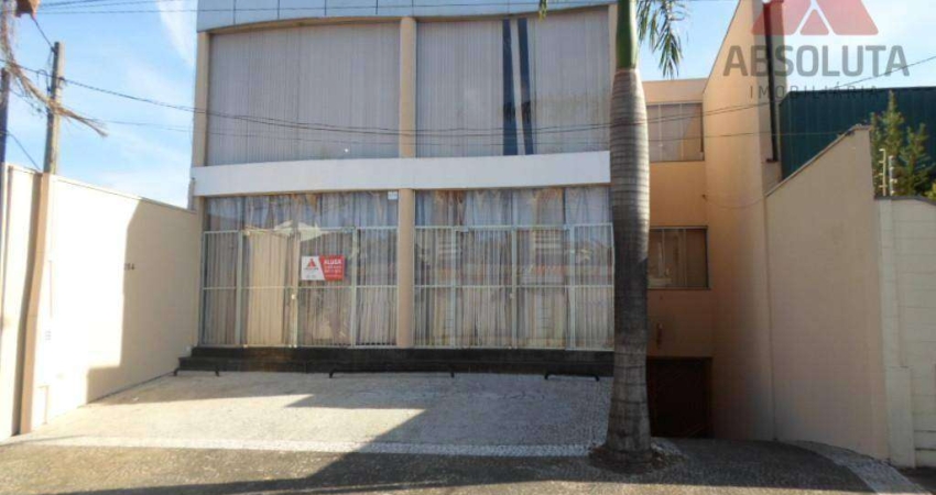 Salão para alugar, 632 m² por R$ 7.800/mês - Campo Limpo - Americana/SP