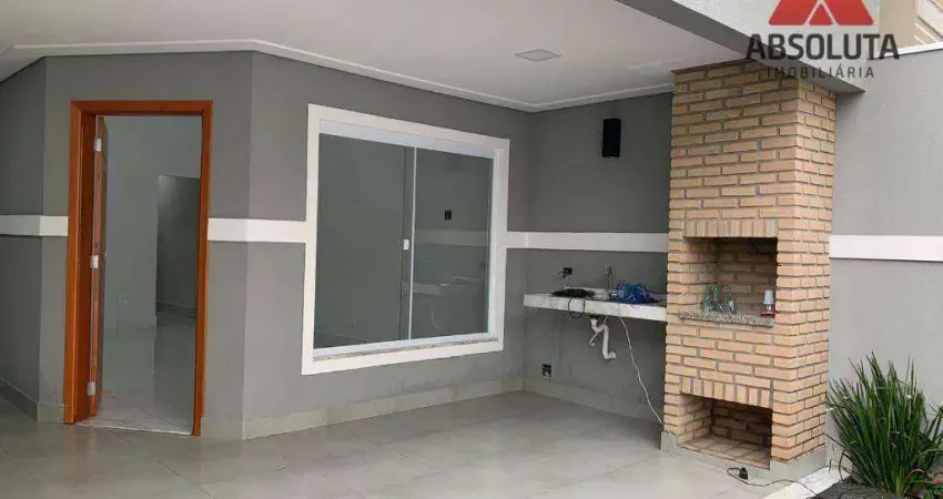 Casa com 3 dormitórios à venda, 118 m² por R$ 680.000,00 - Parque Universitário - Americana/SP