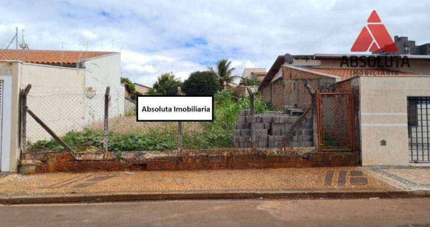 Terreno à venda, 400 m² por R$ 270.000 - Loteamento Colina Santa Bárbara - Santa Bárbara D'Oeste/SP