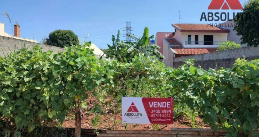 Terreno à venda, 413 m² por R$ 355.000,00 - Parque Residencial Jaguari - Americana/SP