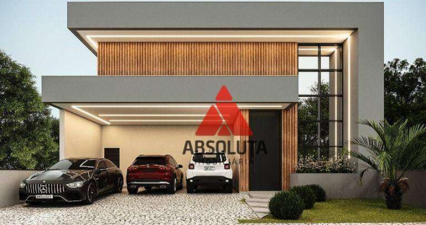Casa com 3 dormitórios à venda, 207 m² por R$ 1.500.000,00 - Condomínio Solar das Esmeraldas - Nova Odessa/SP