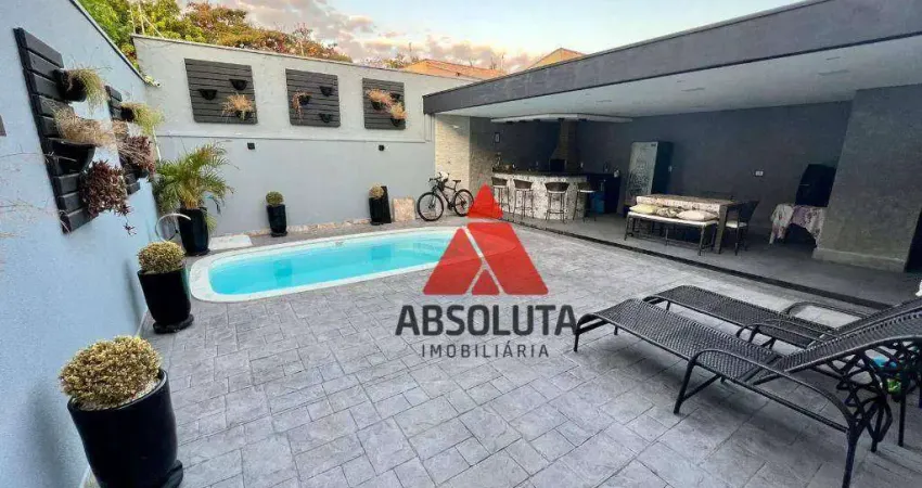 Casa com 2 dormitórios à venda, 210 m² por R$ 912.000,00 - Residencial Furlan - Santa Bárbara D'Oeste/SP
