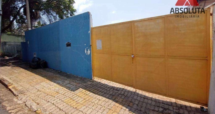 Terreno para alugar, 286 m² por R$ 1.600/mês - Paraíso - Americana/SP