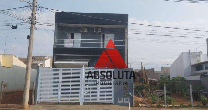 Salão com casa à venda, 233 m² por R$ 710.000 - Jardim Esplanada - Americana/SP