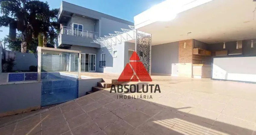 Casa com 3 dormitórios para alugar, 230 m² por R$ 10.000/mês - Loteamento Residencial Jardim dos Ipês Amarelos - Americana/SP