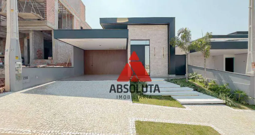 Casa com 3 dormitórios à venda, 170 m² por R$ 1.800.000,00 - Condomínio Engenho Velho - Nova Odessa/SP