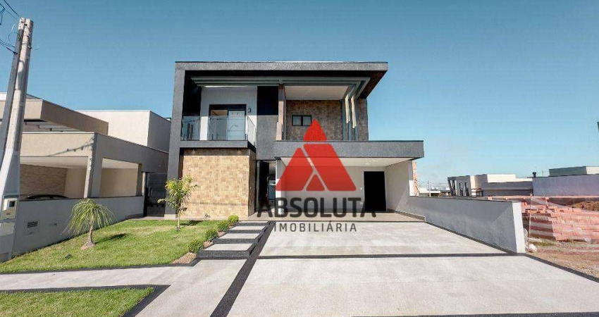 Casa com 3 dormitórios à venda, 242 m² por R$ 1.790.000,00 - Condomínio Engenho Velho - Nova Odessa/SP