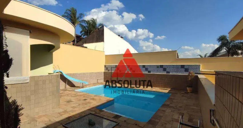 Casa com 4 dormitórios, 338 m² - venda por r$ 1.250.000,00 ou aluguel por r$ 7.500,00/mês - vila nossa senhora de fátima - americana/sp