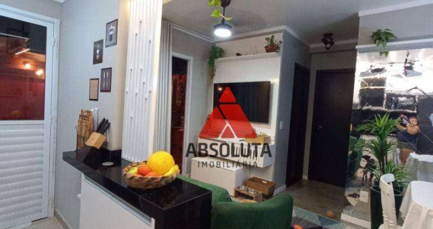 Apartamento com 2 dormitórios à venda, 70 m² por R$ 350.000,00 - Residencial Jardim dos Ipês - Nova Odessa/SP