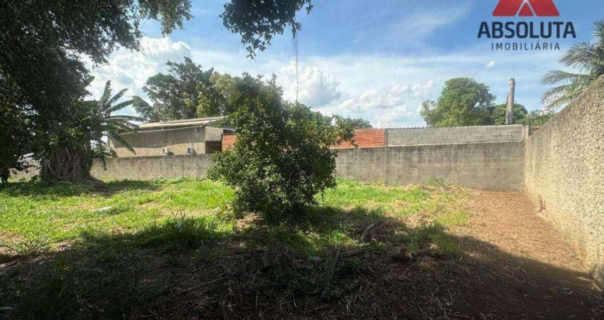 Terreno à venda, 1023 m² por R$ 475.000 - Bairro ZPR2 - Nova Odessa/SP