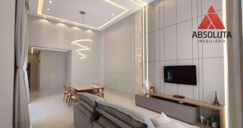Casa com 3 dormitórios à venda, 200 m² por R$ 1.499.000,00 - Terras de Santa Bárbara - Santa Bárbara D'Oeste/SP