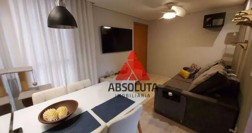 Apartamento com 2 dormitórios à venda, 40 m² por R$ 210.000 - Morada do Sol - Americana/SP