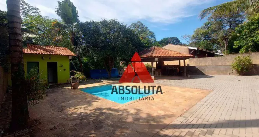 Casa com 2 dormitórios para alugar, 167 m² por R$ 3.000,00/mês - Chácaras Recanto Solar - Nova Odessa/SP