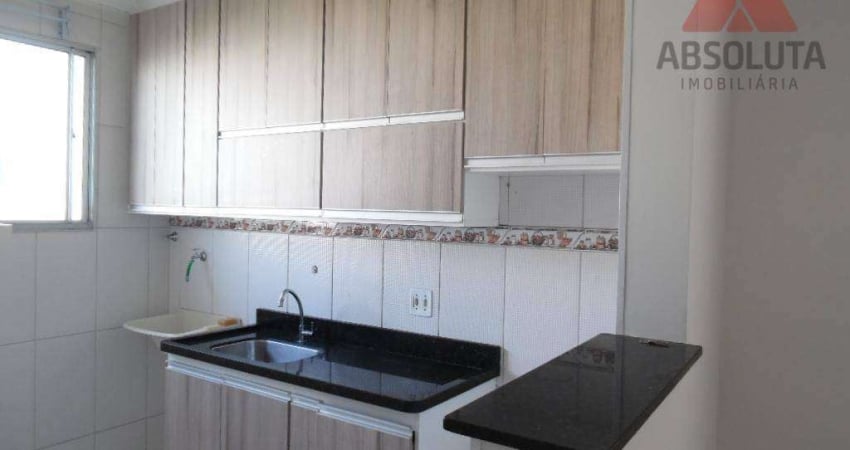 Apartamento com 2 dormitórios à venda, 46 m² por R$ 180.000,00 - Loteamento Industrial Machadinho - Americana/SP