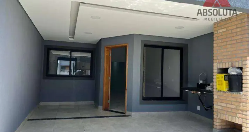 Casa com 3 dormitórios à venda, 96 m² por R$ 480.000 - Jardim Europa I - Santa Bárbara D'Oeste/SP