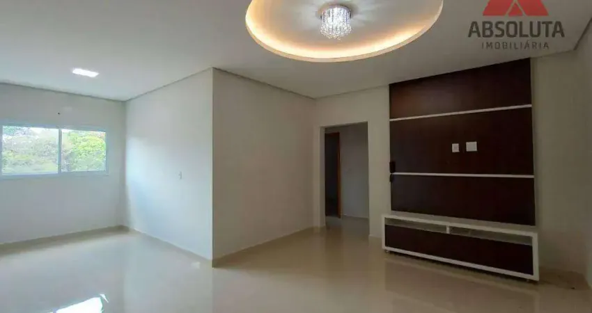 Apartamento com 3 dormitórios para alugar, 95 m² por R$ 2.500/mês - Jardim Ipiranga - Americana/SP