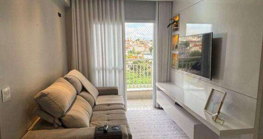 Apartamento com 2 dormitórios para alugar, 60 m² por R$ 2.990,00/mês - Jardim São Domingos - Americana/SP