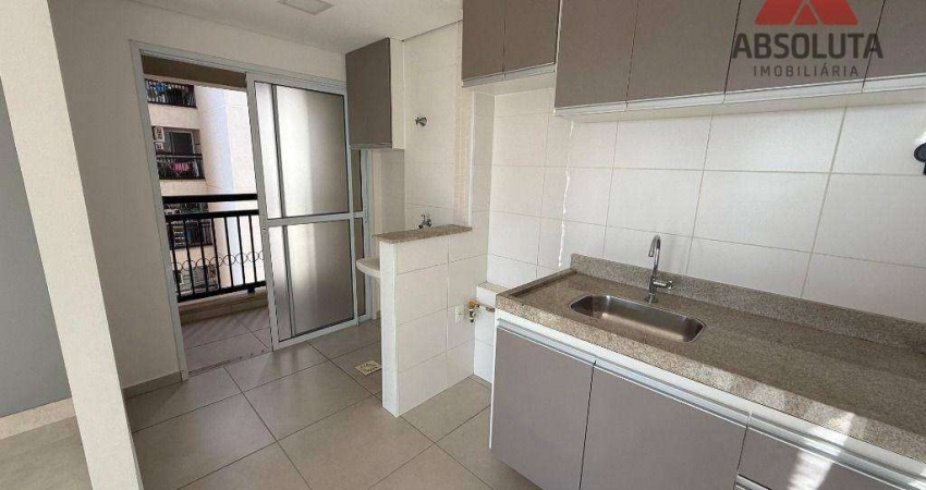 Apartamento com 2 dormitórios para alugar, 69 m² por R$ 2.316,04/mês - Residencial Dona Margarida - Santa Bárbara D'Oeste/SP