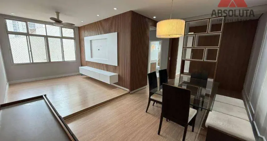 Apartamento com 3 dormitórios, 126 m² - venda por R$ 636.000,00 ou aluguel por R$ 3.955,00/mês - Santa Cruz - Americana/SP