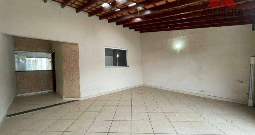 Casa com 3 dormitórios para alugar, 169 m² por R$ 2.595,00/mês - Parque Nova Carioba - Americana/SP