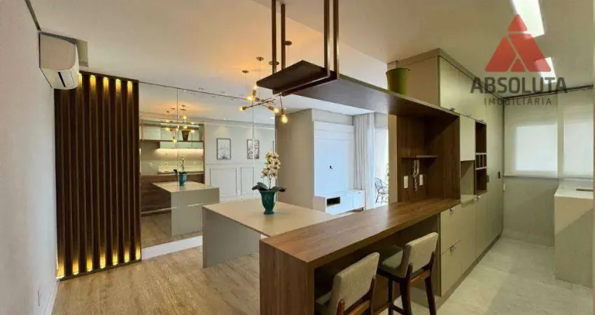 Apartamento com 3 dormitórios à venda, 75 m² por R$ 750.000,00 - Vila Santa Catarina - Americana/SP