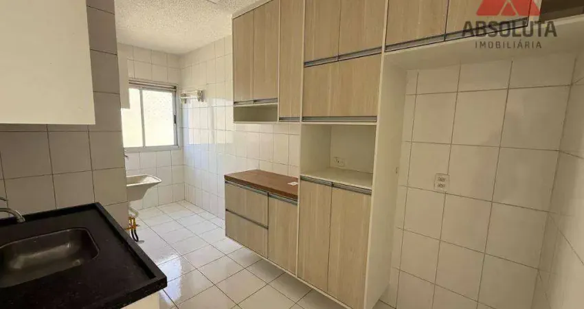 Apartamento com 2 dormitórios, 50 m² - venda por R$ 250.000,00 ou aluguel por R$ 1.865,00/mês - Jardim Bela Vista - Americana/SP