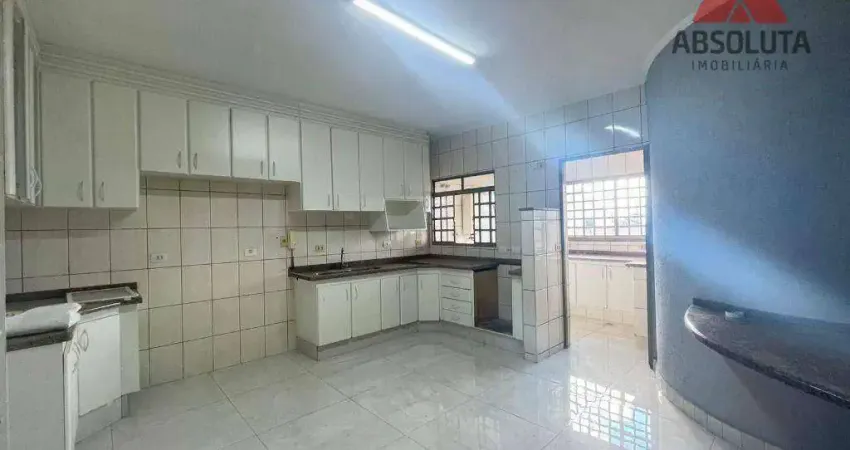 Casa com 3 dormitórios para alugar, 281 m² por r$ 3.998,00/mês - parque das nações - americana/sp