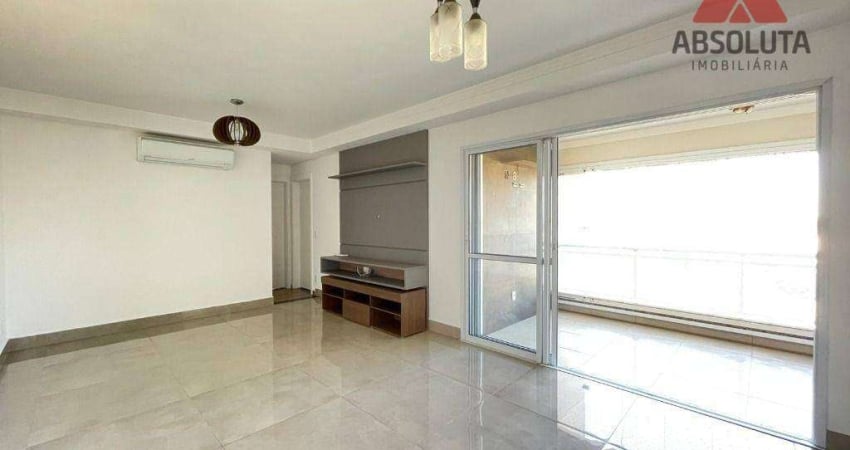 Apartamento com 3 dormitórios para alugar, 121 m² por R$ 6.500/mês - Parque Residencial Nardini - Americana/SP