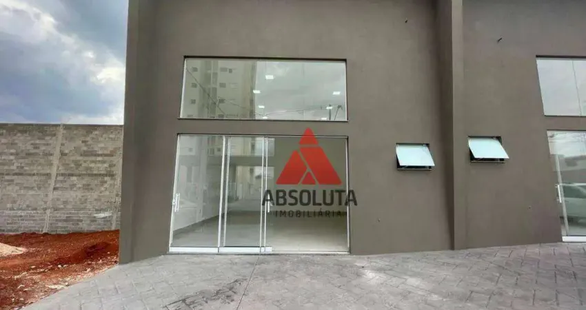 Sala para alugar, 57 m² por r$ 2.500,00/mês - reserva centenária - santa bárbara d'oeste/sp