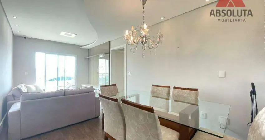 Apartamento MOBILIADO com 2 dormitórios para alugar, 65 m² por R$ 3.000/mês - Vila Galo - Americana/SP