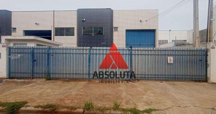 Galpão para alugar, 704 m² por R$ 9.500/mês - Distrito Industrial - Santa Bárbara D'Oeste/SP