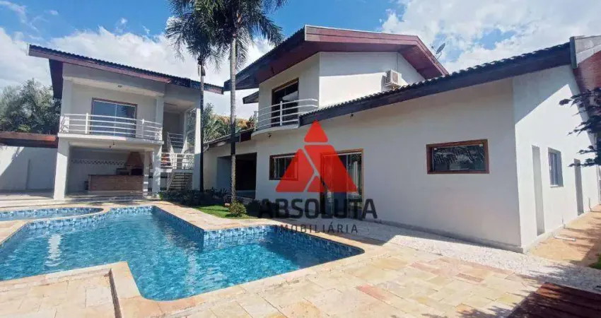 Casa com 4 dormitórios, 533 m² - venda por R$ 2.800.000 ou aluguel por R$ 11.200/mês - Vale das Paineiras - Americana/SP