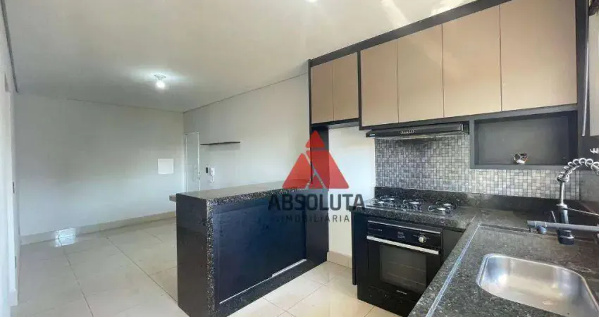 Apartamento com 2 dormitórios para alugar, 70 m² por r$ 1.945,00/mês - jardim são domingos - americana/sp